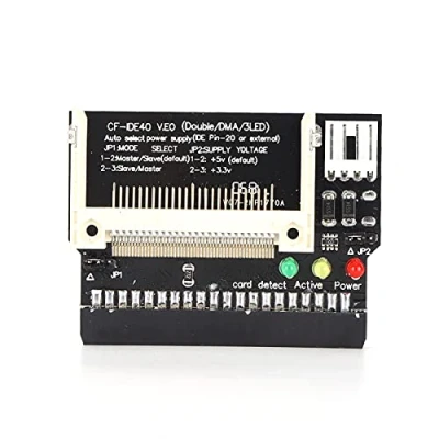 Abbildung von Annadue CF zu IDE Adapter 40 Pin Compact Flash Karte auf 3,5 Buchse Festplattenkonverter Modul Weibliche Schnittstelle Festplattenlaufwerk Kartenlesermodul 5V