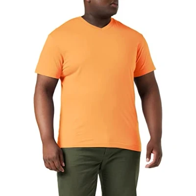 Abbildung von Stedman Herren Classic T V Ausschnitt/St2300 Shirt, Orange, S