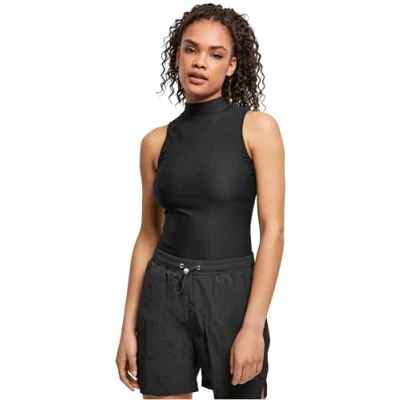 Abbildung von Urban Classics Top, Damen, Größe: Small, Schwarz