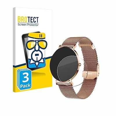 Abbildung von BROTECT (3 Stück Panzer Schutz Glas für Xcoast X Watch Siona 2 9H Echtglas, Displayschutz