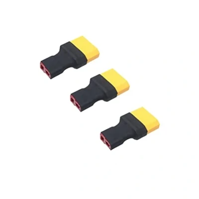 Abbildung von Boladge 3 Stück Deans T Stecker Buchse auf XT90 Männlich Adapter für RC Lipo NiMH Ladegerät