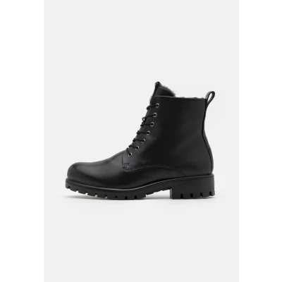 Abbildung von ECCO Modtray W Schnürstiefelette, Damen, Größe: 37, Black Schuhe