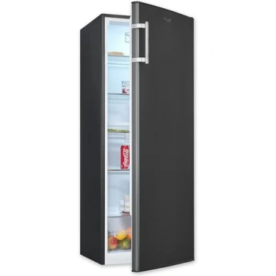 Abbildung von Exquisit Vollraum Kühlschrank ohne Gefrierfach, 242 Liter, 5 Ablagen, 4 Türablagen, Türanschlag wechselbar, 55 cm Breite, KS320 V H 040E inoxlook az