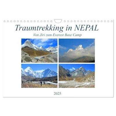Abbildung von Traumtrekking in NEPAL (Wandkalender 2025 DIN A4 quer), CALVENDO Monatskalender