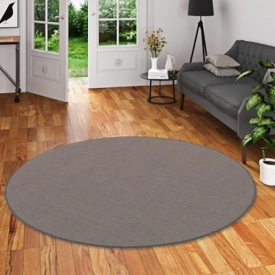 Abbildung von Sisalteppich Sisal Natur Teppich Rund, Snapstyle, Höhe: 6 mm