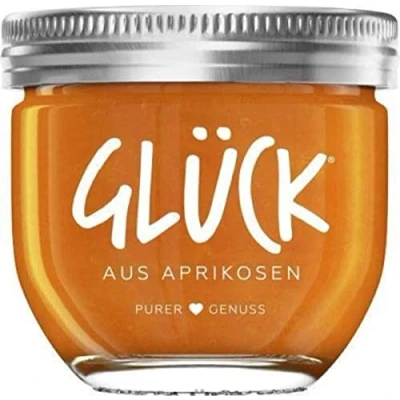 Abbildung von Glück Fruchtaufstrich aus Aprikosen