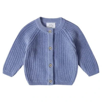Abbildung von Stellou &amp; friends Unisex Strickjacke für Kinder, Größe: 98/104, Purple