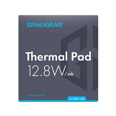 Abbildung von GRAUGEAR Wärmeleitpaste G TMP 13W, Universal Wärmeleitpad für CPU oder Speicher 12.8W / mk 100x45x1mm