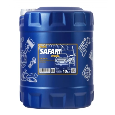 Abbildung von Mannol Safari 20W 50 10l Motoröl MN7404 10 TOYOTA: Yaris II Schrägheck, Avensis Kombi, III HYUNDAI: i20 Tucson