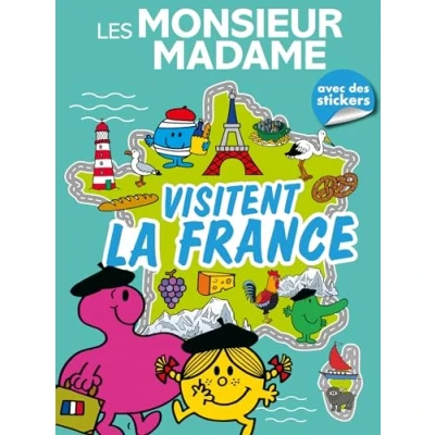 Abbildung von Les Monsieur Madame visitent la France Livre d&#039;activités: Activités et autocollants