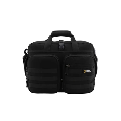 Abbildung von National Geographic Unisex Milestone RPET 3WAY Tagesrucksack, Größe: One Size, Black