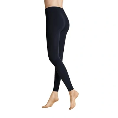 Abbildung von Hudson Damen Leggings Seamless blickdicht matt 90 DEN Marine 0337 XS S