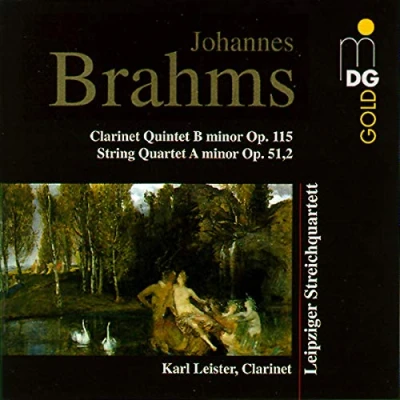 Abbildung von Brahms Klarinettenquintett und Streichquartett