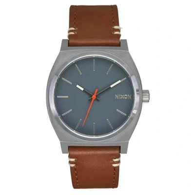 Abbildung von Nixon Herren Analog Japanisches Quarzwerk Uhr mit Leder Armband A1373 5195 00