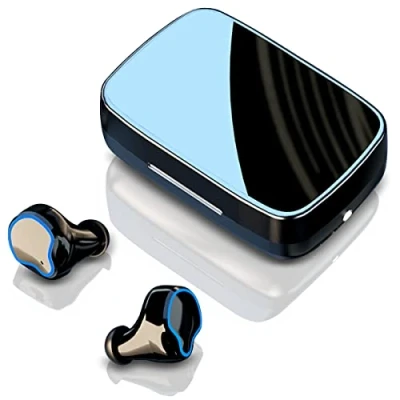Abbildung von Kopfhörer TWS Bluetooth 5.2 kompatibel für Xiaomi Smartphone In Ear Ohrhörer Wireless Headset Kabellos Touch Control LED Anzeige, Smartphone:Xiaomi Redmi 9A