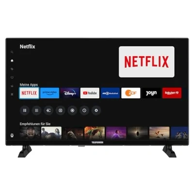 Abbildung von Telefunken XF32TO750S LCD LED Fernseher (80 cm/32 Zoll, Full HD, Smart TV powered by TiVo, TiVo TV, HDR, Triple Tuner, Sprachsteuerung, HD+ 6 Monate inkl)