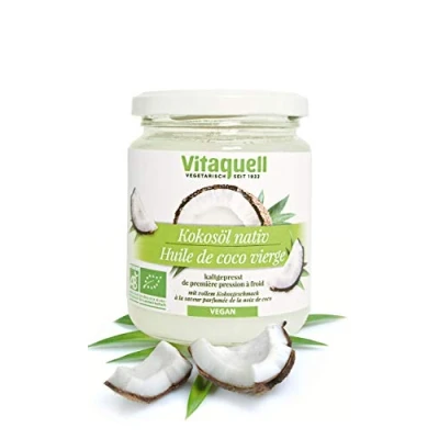 Abbildung von Vitaquell natives Bio Kokosöl, 215 ml