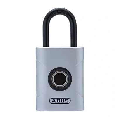 Abbildung von ABUS Vorhängeschloss ABVS62575 45 mm Silber Fingerabdruckschloss