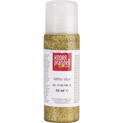 Abbildung von Glitter Glue 50ml gold regenbogen