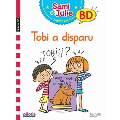 Abbildung von Sami et Julie BD/Tobi a disparu (Lecture CP Pilotis)