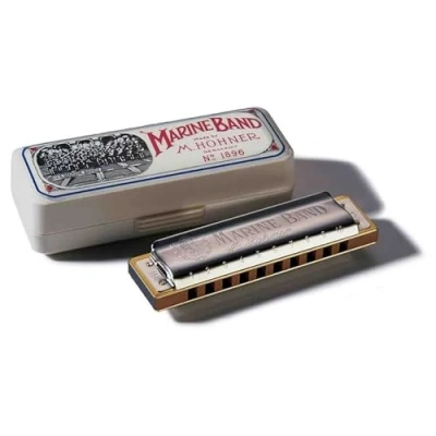 Abbildung von Hohner Mundharmonika Marine Band in F