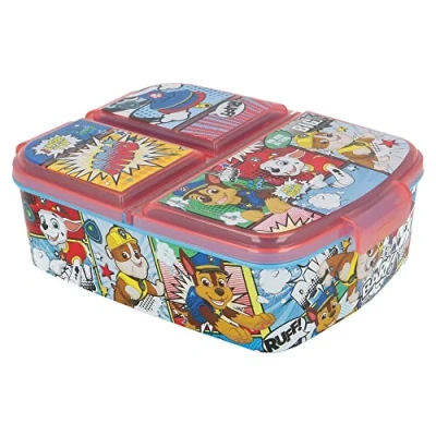 Abbildung von Paw Patrol Lunchbox Brotdose 3 Fächer Lunch to Go Kinder Vesper Dose