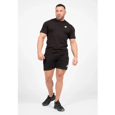 Abbildung von Gorilla Wear LEON kurze Sporthose, Herren, Größe: Medium, Black