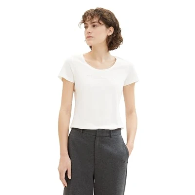 Abbildung von TOM TAILOR V Shirt, mit Bio Baumwolle