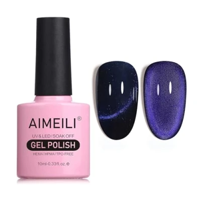 Abbildung von AIMEILI Cat Eye UV Gel, 10ml Gel Nagellack Nail Glitzer DIY Art Maniküre 762