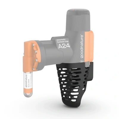 Abbildung von Goodnature® Blocker/Schutzgitter für Rattenschussfalle A24
