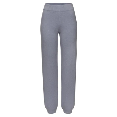 Abbildung von Elbsand Strickhose, mit eingestricktem Logo, aus hochwertigen Feinstrick, Loungewear