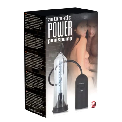 Abbildung von Penispumpe „Automatic Power Penispump“ mit Fernbedienung
