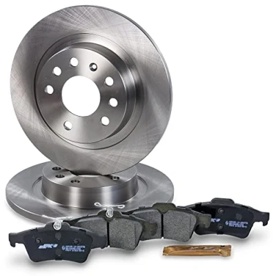 Abbildung von BESTPRICE Bremsenset Hinterachse inkl. Bremsscheiben Ø 278 mm Voll + Bremsbeläge hinten