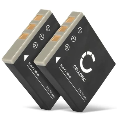 Abbildung von CELLONIC 2X SLB 0737 0837 Akku kompatibel mit Samsung NV7 OPS NV3 i70S NV5, DigiMax i5 i6 PMP L60 L73 L70 L50 L80 3.7V 700mAh