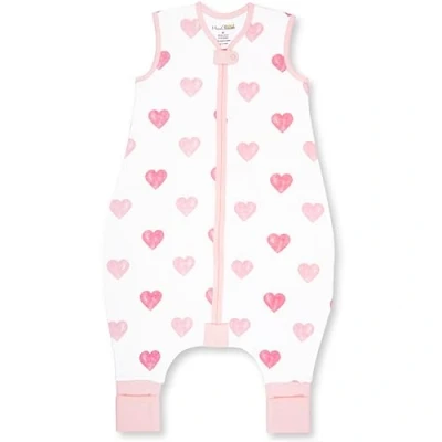 Abbildung von Mama Cheetah Baby Schlafsack mit Füße 1.0 TOG, Ganzjahres Schlafsack, Bio Baumwolle Schlafsäcke ohne Ärmeln Babyschlafsack Beinen, 1er Pack, 90cm (Baby Höhe 100 110cm)