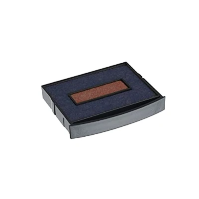 Abbildung von COLOP Ersatzstempelkissen 2,4 x 4,1 cm blau/rot