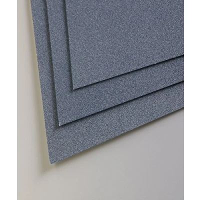 Abbildung von Clairefontaine 96165C Packung (mit 5 Zeichenbögen Pastelmat , 50 x 70 cm, 360 g, ideal für Trockentechniken und Pastell) dunkelblau
