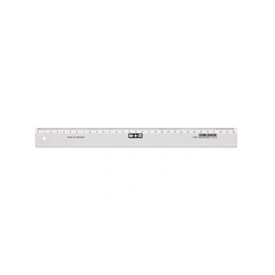 Abbildung von M + R Lineal 30,0 cm glasklar