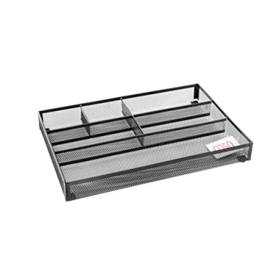 Abbildung von OSCO Wiremesh Drawer Tidy Black, Schwarz (Groß), Large, WMDRT1 BLK