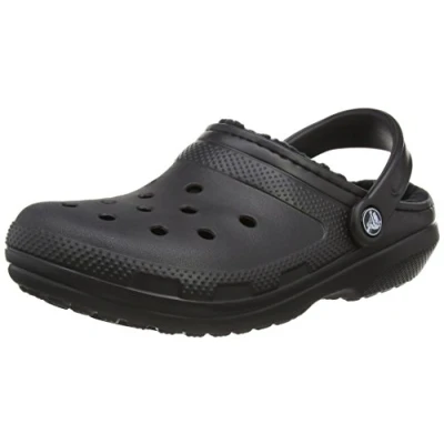 Abbildung von Crocs Unisex Erwachsene Classic Lined Clog Clog, Black/Black, 43/44 EU