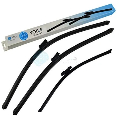 Abbildung von YOU.S SCHEIBENWISCHER SET VORNE + HINTEN 600 550 380 mm (3 Stück)