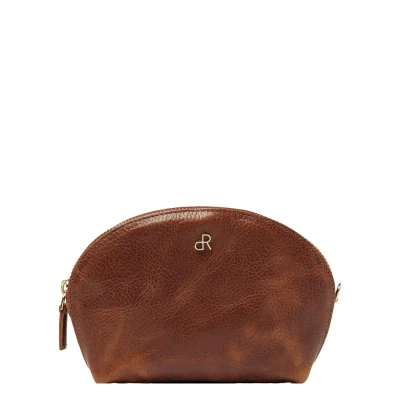 Abbildung von dR Amsterdam Milan Make Up Bag cognac
