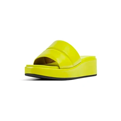 Abbildung von Camper Misia Pantolette flach, Damen, Größe: 36, Hellgrün Schuhe