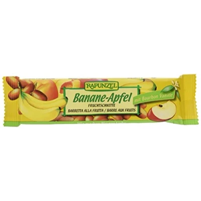 Abbildung von Rapunzel Fruchtschnitte Banane Apfel,10er Pack
