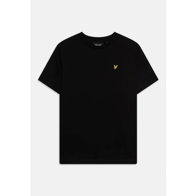 Abbildung von Lyle &amp; Scott Plain Tshirt basic für Kinder, Größe: 128/134, Jet black