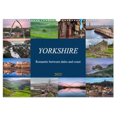 Abbildung von Yorkshire Romantic between dales and coast (Wandkalender 2025 DIN A3 quer), CALVENDO Monatskalender