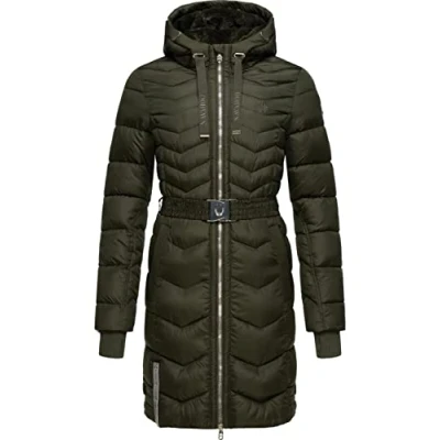 Abbildung von Navahoo Alpenveilchen Wintermantel, Damen, Größe: XL, Olive