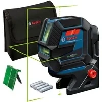 Abbildung von Bosch Professional Punkt und Linienlaser &quot;GCL 2 50 G Professional&quot;, Staub Spritzwasserschutz IP64, für Laser Empfänger LR 7