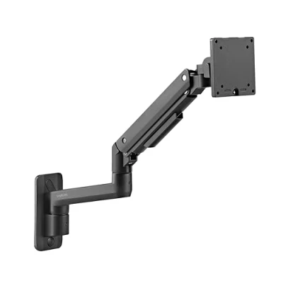 Abbildung von LogiLink Monitorhalterung für 1749&quot; zur Wandbefestigung, mit Gasdruckfeder, geeignet Flat &amp; Curved Monitore, Aluminium