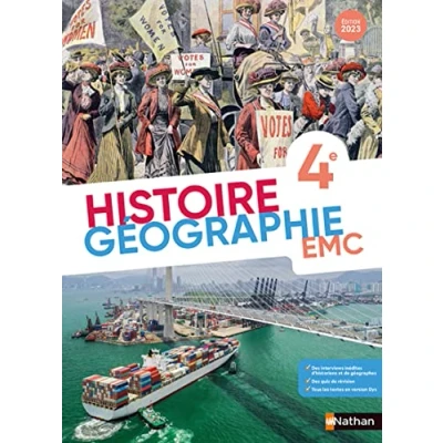 Abbildung von Histoire Géographie EMC 4e Manuel 2023